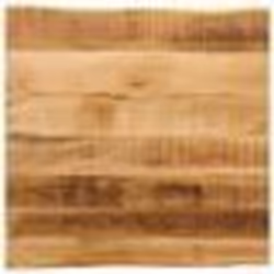 vidaXL Dessus de table bord vivant 40x40x3,8 cm bois de manguier brut