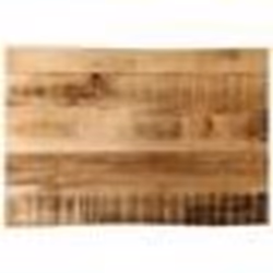 vidaXL Dessus de table bord vivant 50x40x3,8 cm bois de manguier brut