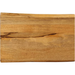 Dessus de table 70x40x2,5 cm bord vivant bois massif manguier Vidaxl