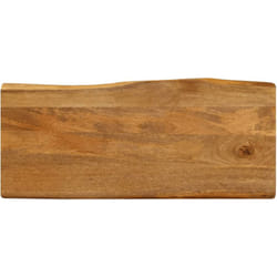 Dessus de table 90x40x2,5 cm bord vivant bois massif manguier Vidaxl