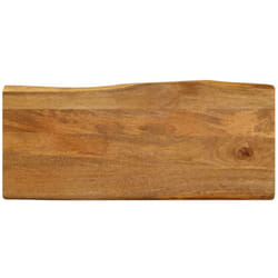 Dessus de table 90x40x3,8 cm bord vivant bois massif manguier Vidaxl
