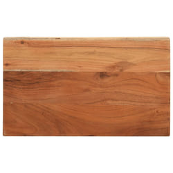 vidaXL Dessus de table 40x20x2,5 cm rectangulaire bois massif d'acacia