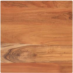 Dessus de table 50x50x2,5 cm carré bois massif d'acacia Vidaxl