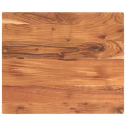 Dessus de table 60x50x2,5 cm rectangulaire bois massif d'acacia Vidaxl