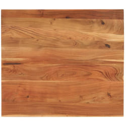 Dessus de table 100x80x2,5cm rectangulaire bois massif d'acacia Vidaxl