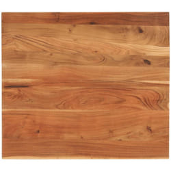 Dessus de table 110x80x2,5cm rectangulaire bois massif d'acacia Vidaxl