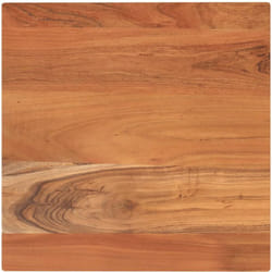 Dessus de table 60x60x3,8 cm carré bois massif d'acacia Vidaxl