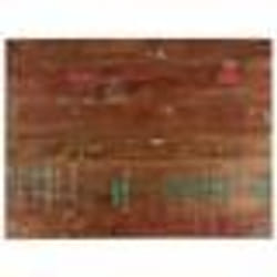 vidaXL Dessus de table 80x60x3,8 cm rectangulaire bois massif récupéré