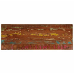 vidaXL Dessus de table 140x60x3,8cm rectangulaire bois massif récupéré