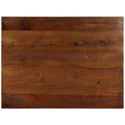 Dessus de table 70x50x2,5 cm rectangulaire bois massif récupéré Vidaxl