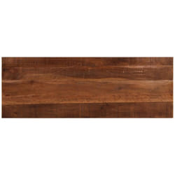 Dessus de table 140x50x2,5cm rectangulaire bois massif récupéré Vidaxl