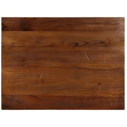 Dessus de table 90x60x2,5 cm rectangulaire bois massif récupéré Vidaxl