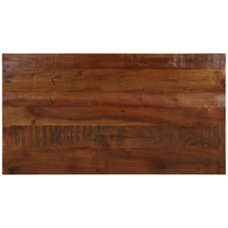 Dessus de table 120x60x3,8cm rectangulaire bois massif récupéré Vidaxl