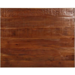Dessus de table 90x80x3,8 cm rectangulaire bois massif récupéré Vidaxl