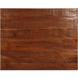 Dessus de table 100x80x3,8cm rectangulaire bois massif récupéré Vidaxl
