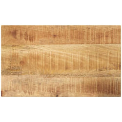 Dessus de table rectangulaire bois massif de manguier brut Vidaxl