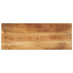 Dessus de table rectangulaire bois massif de manguier brut Vidaxl