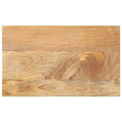 Dessus de table 40x20x2,5 cm rectangulaire bois massif manguier Vidaxl