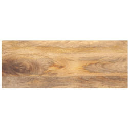 Dessus de table 80x40x2,5 cm rectangulaire bois massif manguier Vidaxl