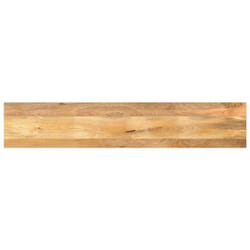 Dessus de table 180x20x3,8cm rectangulaire bois massif manguier Vidaxl