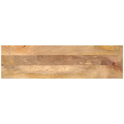 Dessus de table 110x40x3,8cm rectangulaire bois massif manguier Vidaxl