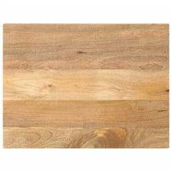 Dessus de table 90x60x3,8 cm rectangulaire bois massif manguier Vidaxl
