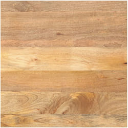Dessus de table 80x80x3,8 cm carré bois massif manguier Vidaxl
