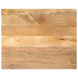 Dessus de table 90x80x3,8 cm rectangulaire bois massif manguier Vidaxl