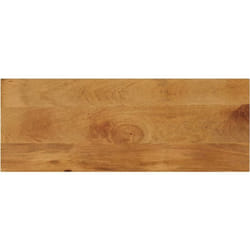Dessus de table 80x40x2,5 cm rectangulaire bois massif manguier Vidaxl