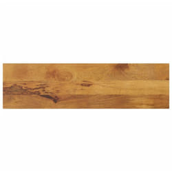 Dessus de table 100x40x2,5cm rectangulaire bois massif manguier Vidaxl