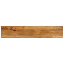 Dessus de table 140x40x2,5cm rectangulaire bois massif manguier Vidaxl