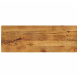 Dessus de table 140x50x2,5cm rectangulaire bois massif manguier Vidaxl