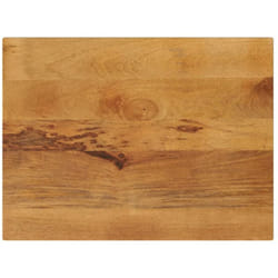 Dessus de table 70x60x2,5 cm rectangulaire bois massif manguier vidaXL