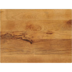 Dessus de table 80x60x2,5 cm rectangulaire bois massif manguier Vidaxl
