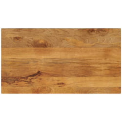 Dessus de table 120x60x2,5cm rectangulaire bois massif manguier vidaXL