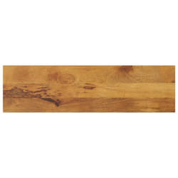 Dessus de table 120x30x3,8cm rectangulaire bois massif manguier Vidaxl