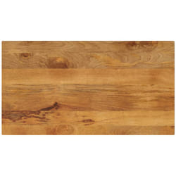 Dessus de table 120x70x3,8cm rectangulaire bois massif manguier Vidaxl