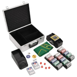 vidaXL Jeu de jetons de poker - 300 pcs