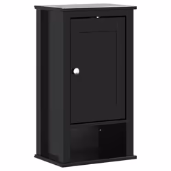 VidaXL 358549, Noir, Métal, Bois, 400 mm, 270 mm, 715 mm, 1 pièce(s)