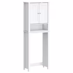 VidaXL 358554, Blanc, Métal, Bois, 600 mm, 270 mm, 1645 mm, 1 pièce(s)