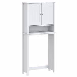 VidaXL 358556, Blanc, Métal, Bois, 760 mm, 270 mm, 1645 mm, 1 pièce(s)