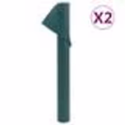 vidaXL Toison végétale 2 rouleaux 70 g/m² 10x1,6 m