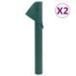 vidaXL Toison végétale 2 rouleaux 70 g/m² 10x1,6 m