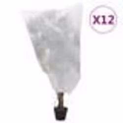 vidaXL Housses de protection pour plantes avec cordon de serrage 12pcs