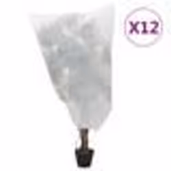 vidaXL Housses de protection pour plantes avec cordon de serrage 12pcs