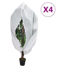 Housses De Protection Pour Plantes Avec Fermeture Éclair 4 Pcs Vidaxl