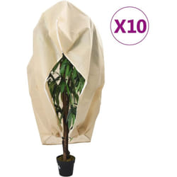 Housses De Protection Pour Plantes Avec Fermeture Éclair 10 Pcs Vidaxl