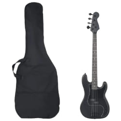 vidaXL Guitare basse électrique débutant - Noir