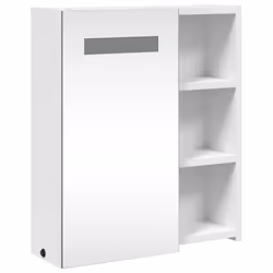 VidaXL 357965 miroir de salle de bain et armoire de rangement pour évier - Vue supplémentaire 4
