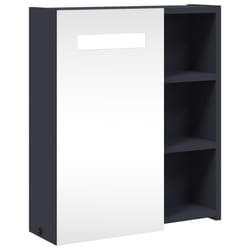 VidaXL 357966 miroir de salle de bain et armoire de rangement pour évier